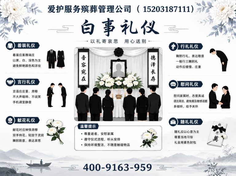 青浦区白事礼仪展示图
